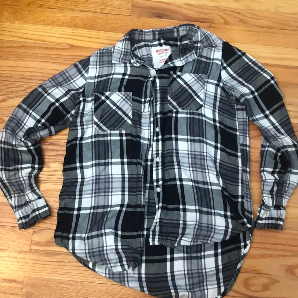 Black and White Flannel